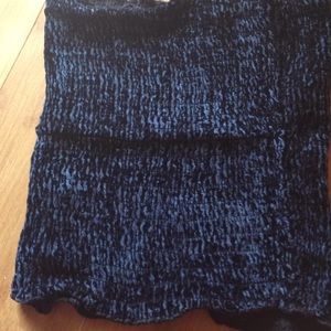 MIDNITE BLUE VELVET CAMISOLE